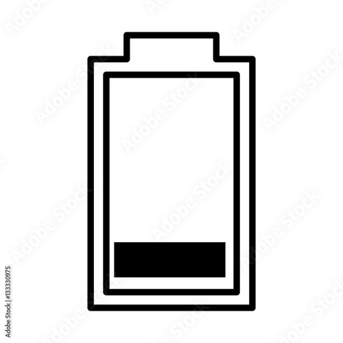 battery symbol isolated icon vector illustration design