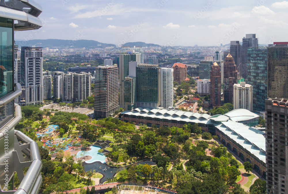 Φωτογραφία Beautiful city view at the center of Kuala Lumpur