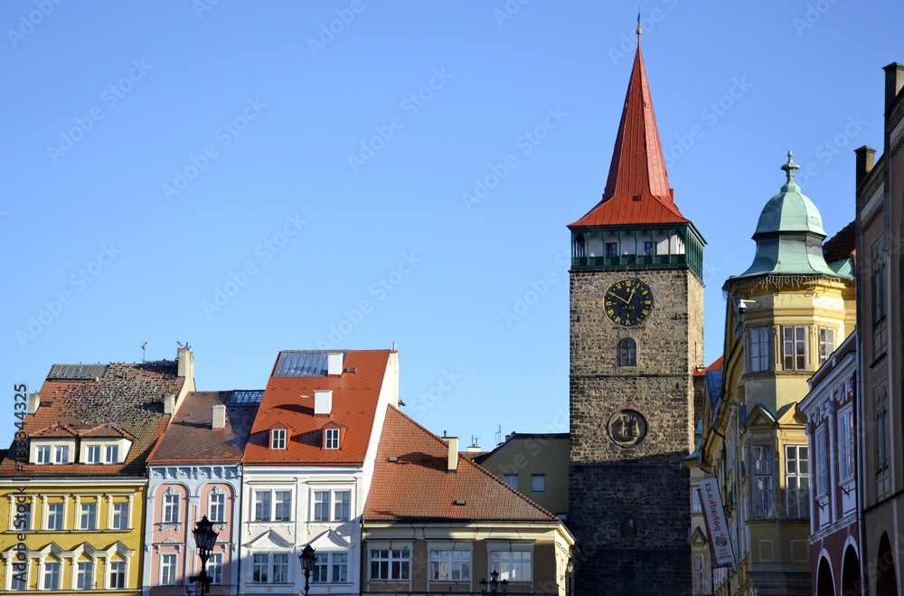 Architecture from Jicin and blue sky