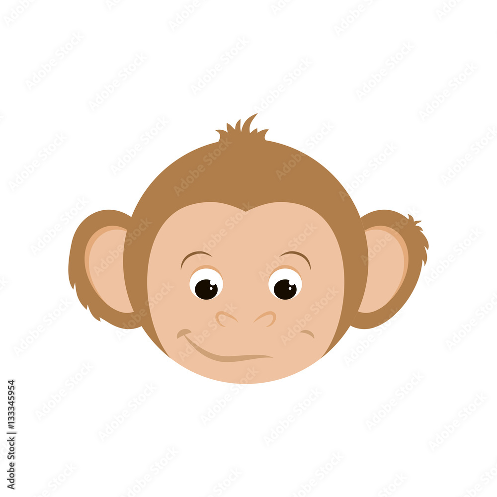 cute mokey cartoon icon vector illustration graphic design cute mokey cartoon icon vector illustration graphic design