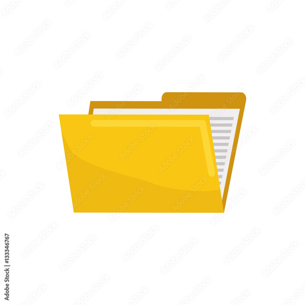 Isolated folder symbol icon vector illustration graphic design Isolated folder symbol icon vector illustration graphic design
