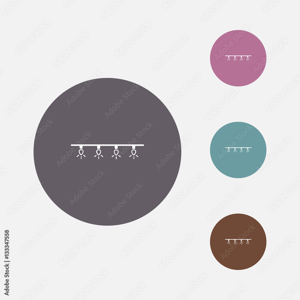 party flags icon vector party flags icon vector