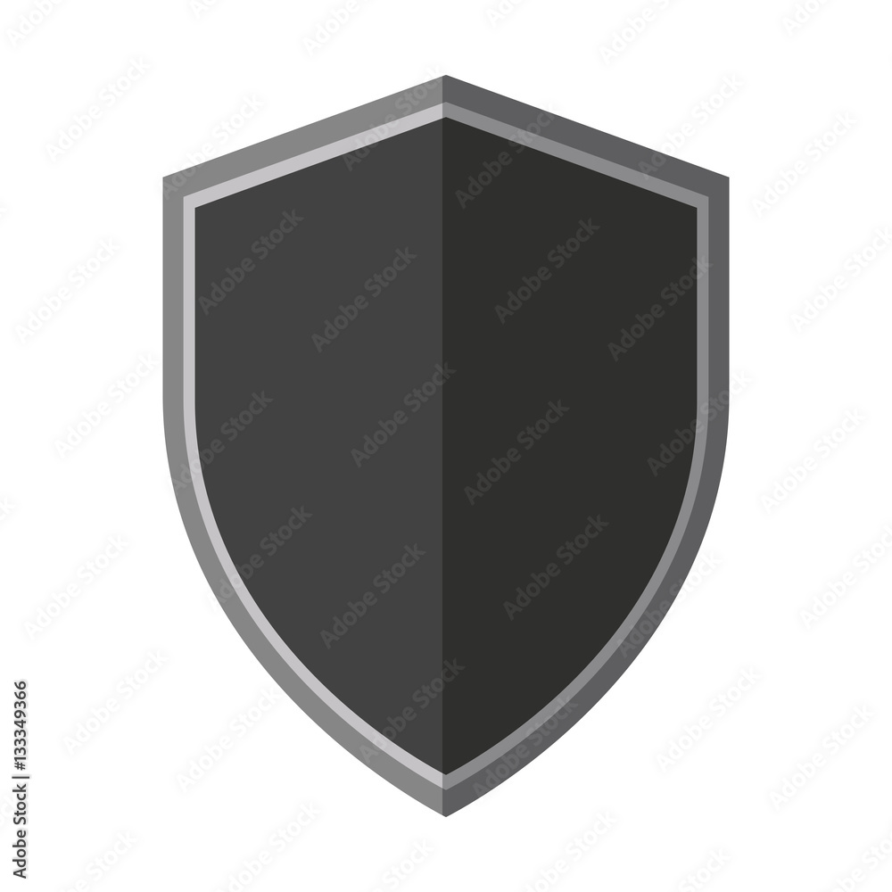 steel secure emblem shield protection shadow vector illustration eps 10 steel secure emblem shield protection shadow vector illustration eps 10