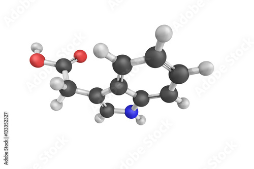 Heteroauxin, also known as Indole-3-acetic acid, is the most com photo