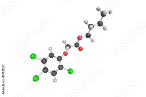 Fotografi Krzewotoks, also known as Arboricid, a plant killer. A clear col