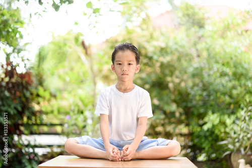 Yoga boy