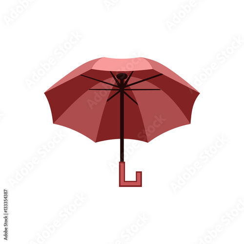 Open umbrella vector illustration.