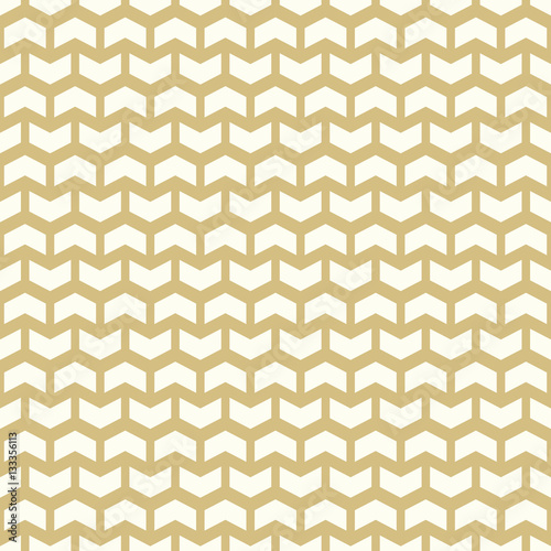 Geometric pattern with white arrows. Seamless abstract background