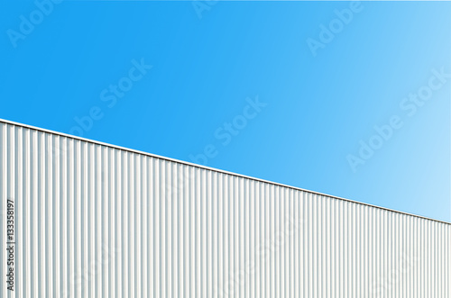 white cargo container texture on sky background. Seamless pattern. 