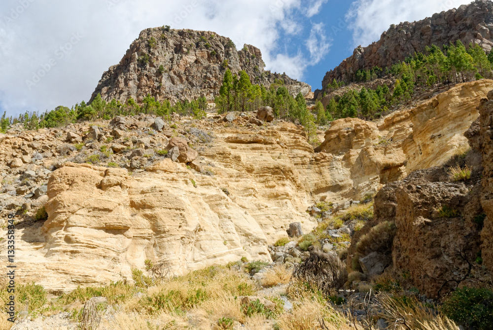 mountainous landscapes Tenerife Spain Canary Islands mountainous landscapes Tenerife Spain Canary Islands