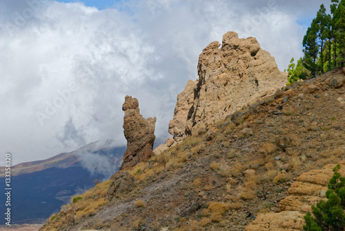 mountainous landscapes Tenerife Spain Canary Islands