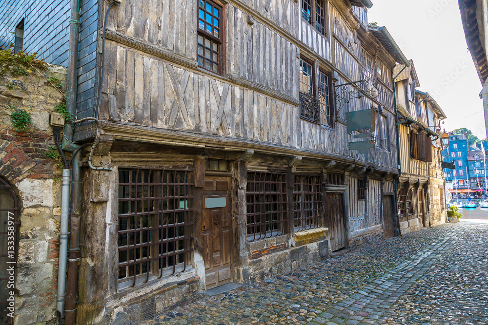 Old street in Honfleur