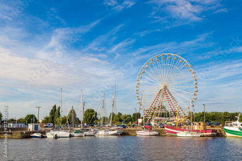Retro Ferris Wheel in Honfleur © Sergii Figurnyi