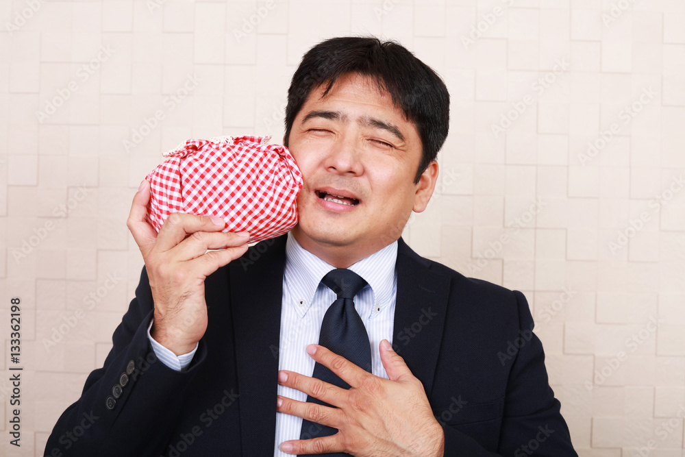 笑顔のビジネスマン 笑顔のビジネスマン