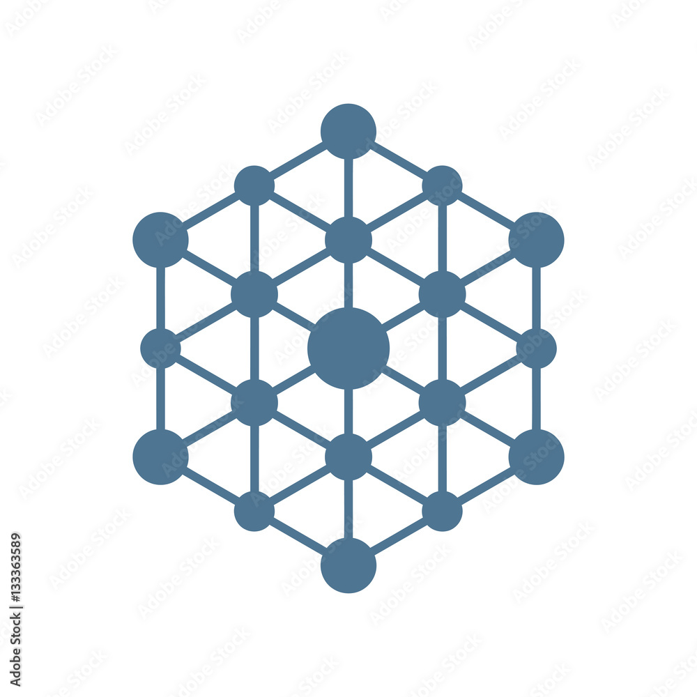 Abstract connections vector icon. Communication. Designed for web. Abstract connections vector icon. Communication. Designed for web.