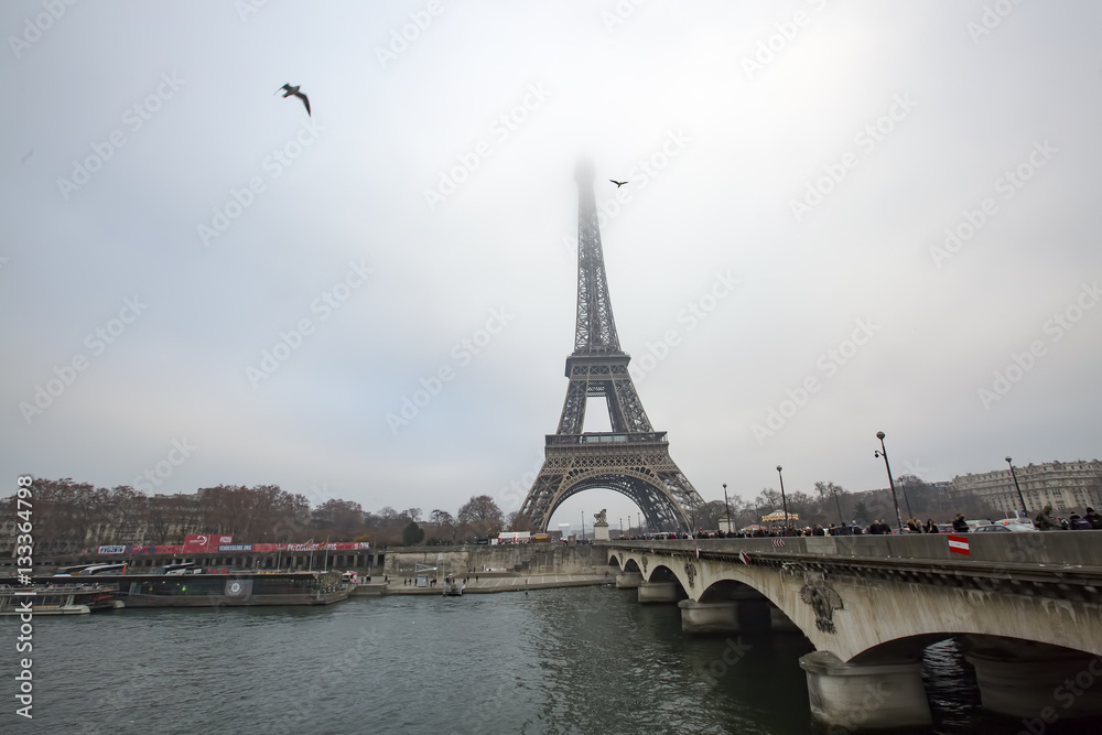 Obraz premium Paris Eyfel Kulesi