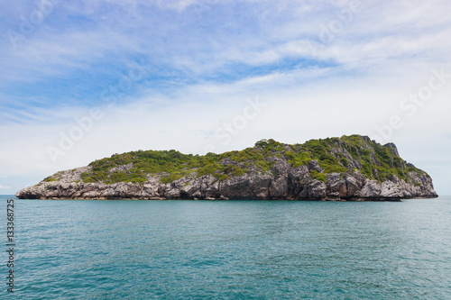 View of islands from Ang Thong National Marine Park  Thailand