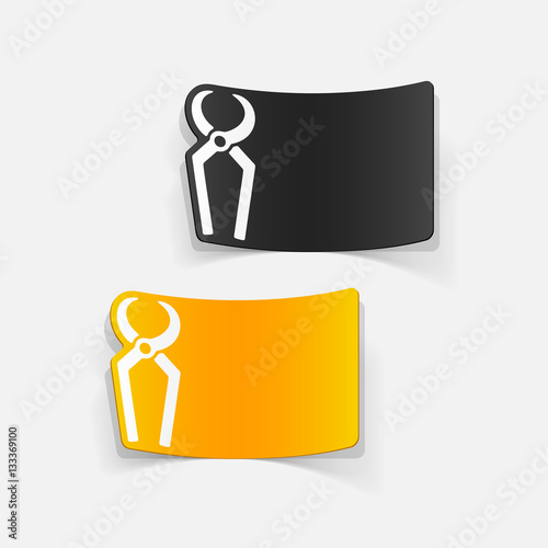 realistic design element: nippers