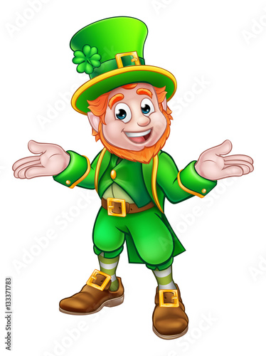 St Patricks Day Cartoon Leprechaun