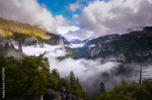 Beautiful view of Yosemite