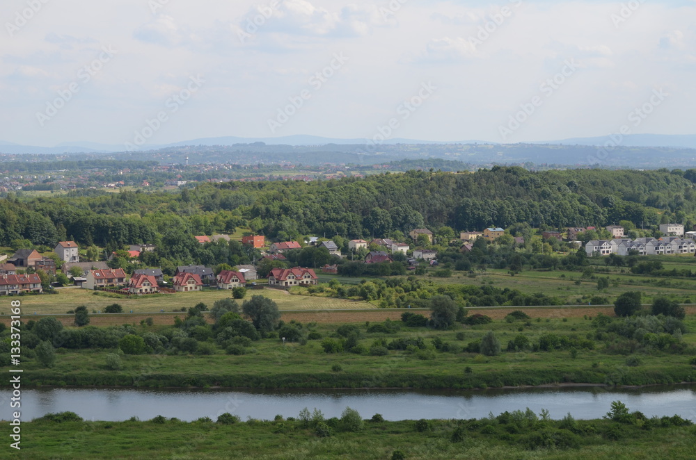 Fototapeta Kraków-Przegorzały/Cracow-Przegorzaly, Lesser Poland, Poland