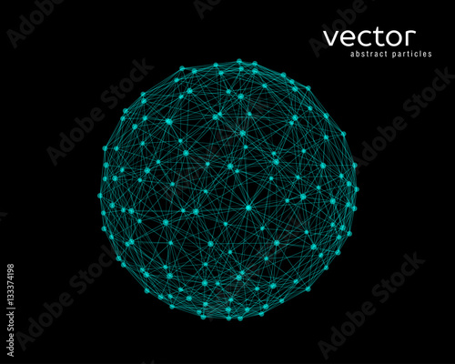 Vector illustration of sphere