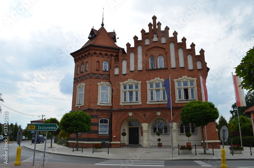 Ratusz w Niepołomicach/Town hall in Niepolomice, Lesser Poland, Poland