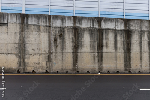 Wallpaper Mural  Large blank billboard on a street wall,  banners with room to add your own text Torontodigital.ca