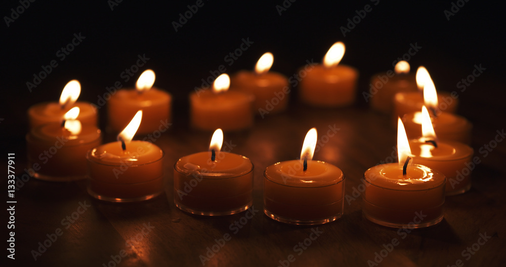 tealight candles in a shape of a heart 4k photo tealight candles in a shape of a heart 4k photo