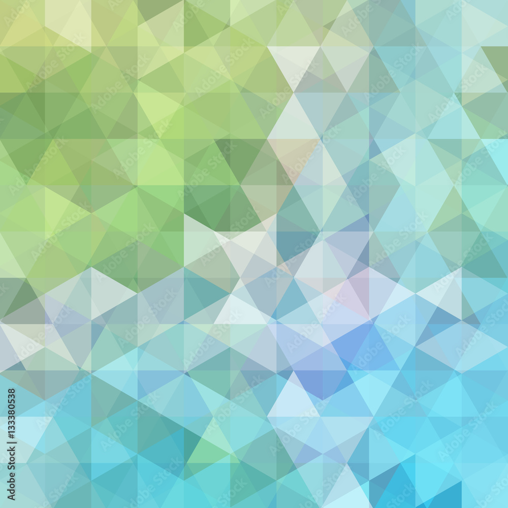 Obraz premium Abstract geometric style pastel background. Light business background Vector illustration