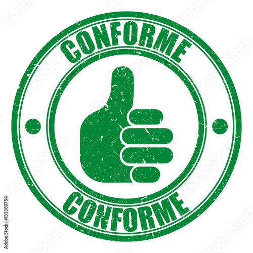 Logo conforme.
