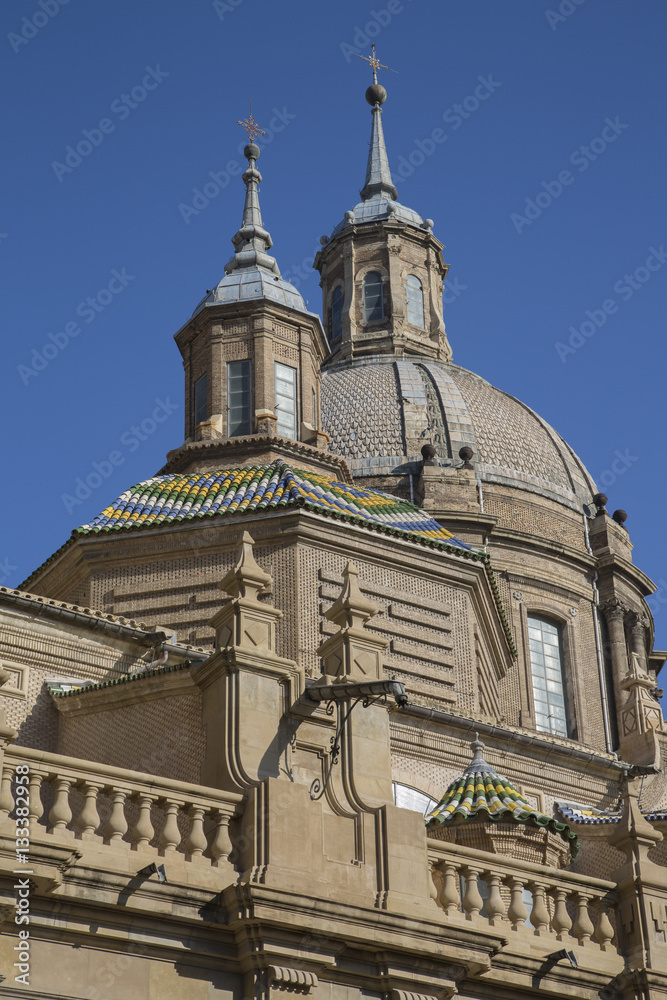 Pilar Basilica Cathedral Church; Saragossa