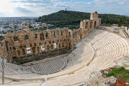 Theatre the Odeon in Athens