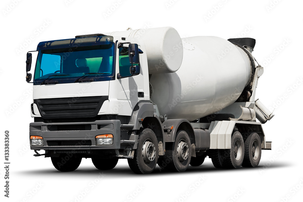 Fotografie Concrete mixer truck
