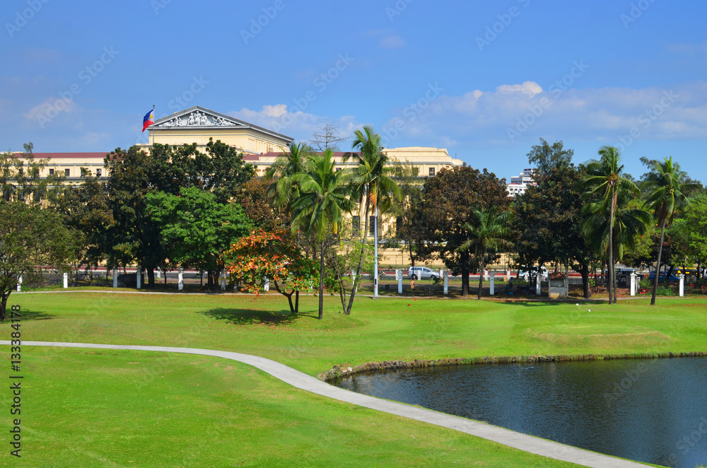 Obraz premium Manille et son golf ( philippines)