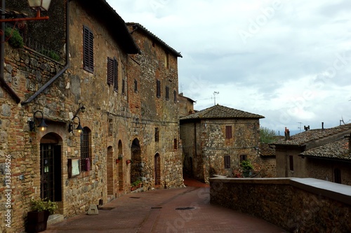 Fototapeta Naklejka Na Ścianę i Meble -  View of the city San Gimignano, Tuscany, Italy
