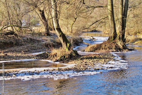 Winterlicher Fluss