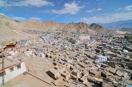 Leh  - the capital of  the Leh district in the Indian state of Jammu and Kashmir. 
 #133388561