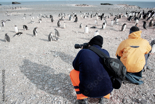 Photography scientific expedition in antarctica