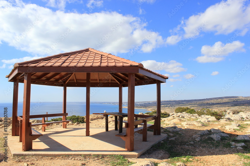 Urlaub: Pavillon nahe Kap Greco auf Zypern Urlaub: Pavillon nahe Kap Greco auf Zypern