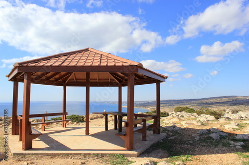 Urlaub: Pavillon nahe Kap Greco auf Zypern © rbkelle