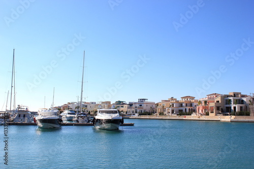 Boote im Hafen von Limassol (Lemesos) auf Zypern