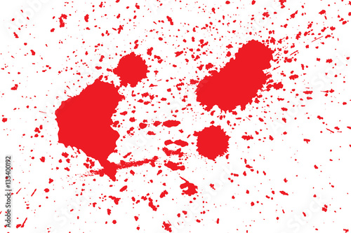 Grunge style Halloween background with blood splats
