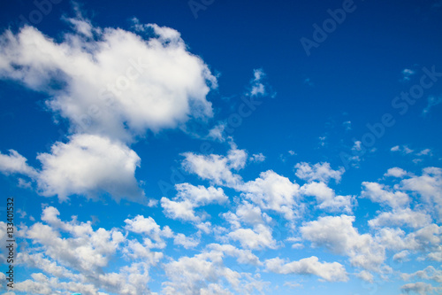 blue sky and clouds background. 