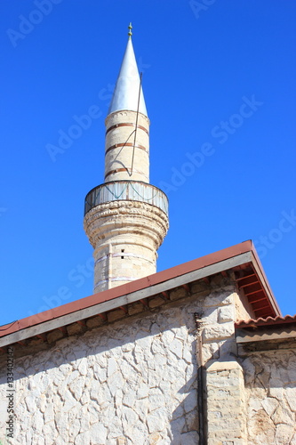 Minarett einer Moschee in Limassol auf Zypern