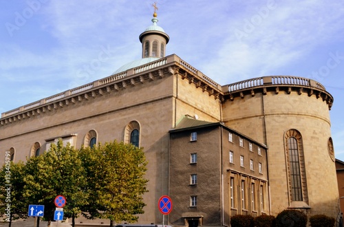 The cathedral in Katowice