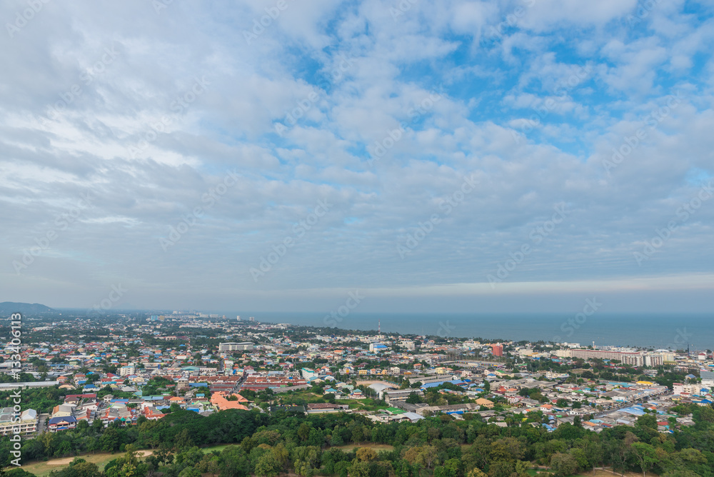 Cityscape of Hua Hin,Thailand