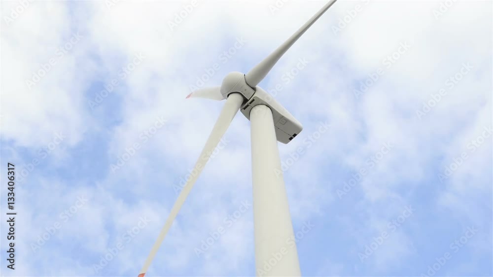 Windmills for electric power production. Bulgaria, Kaliakra Windmills for electric power production. Bulgaria, Kaliakra