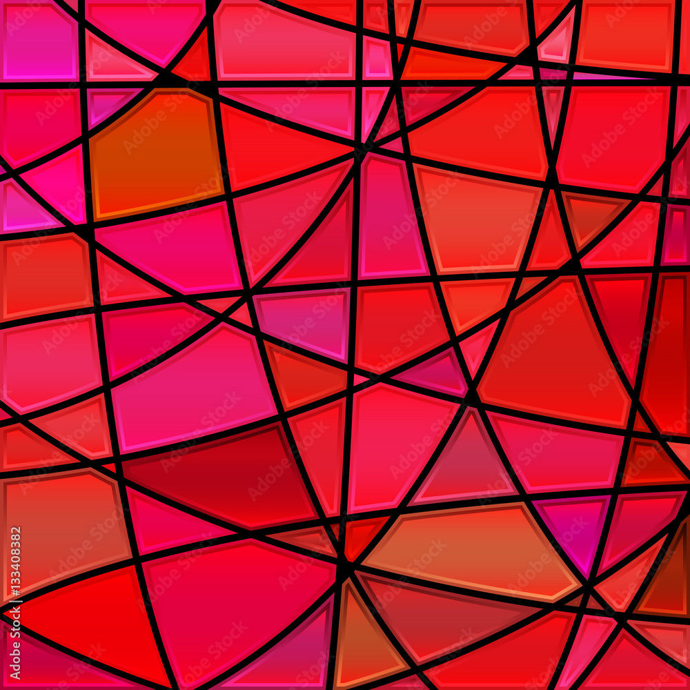 abstract vector stained-glass mosaic background abstract vector stained-glass mosaic background
