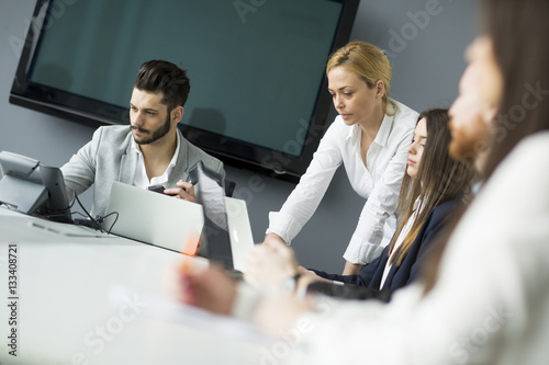 Business people in the office